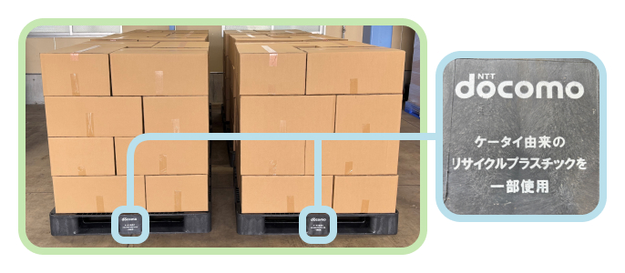 リサイクル材のパレット