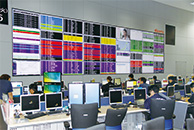 写真：ドコモのオペレーションセンター