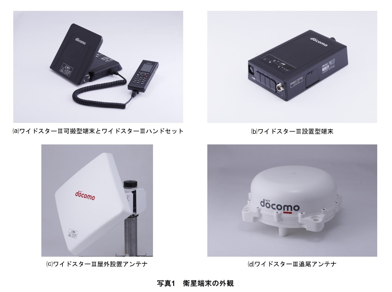 写真1　衛星端末の外観