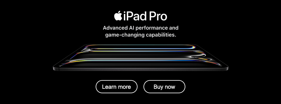 iPad Pro(M5) Learn more Buy now