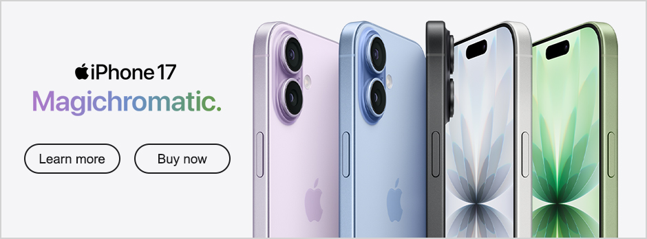 iPhone 17 Learn more Buy now