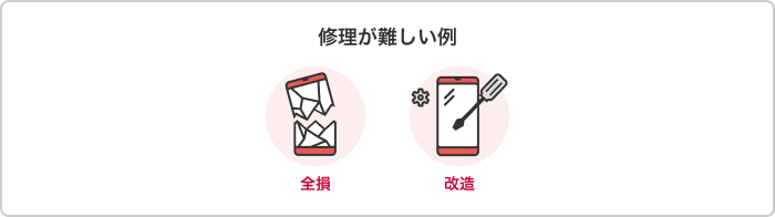 修理が難しい例 全損 改造