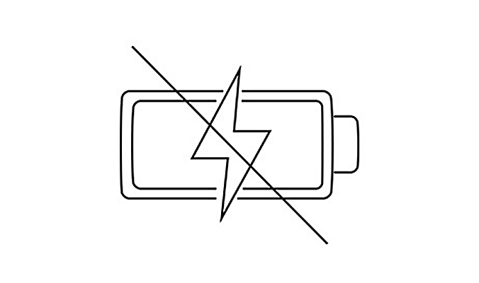 【2】「充電不要」