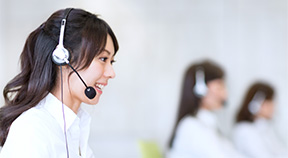 写真：コールセンター